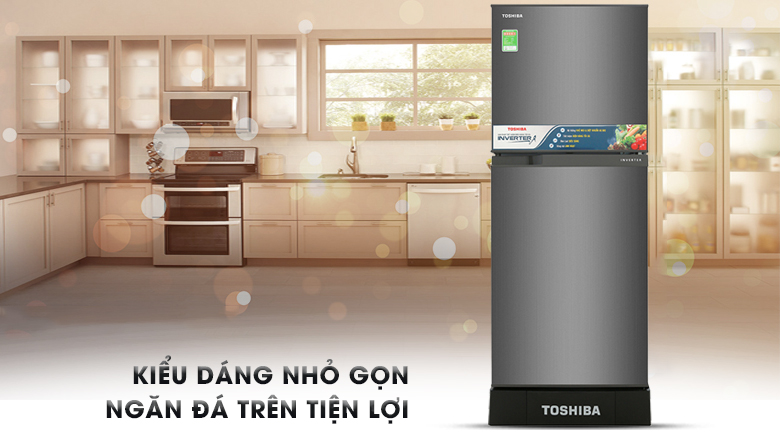 Tủ lạnh Toshiba Inverter 194 lít GR-A25DS