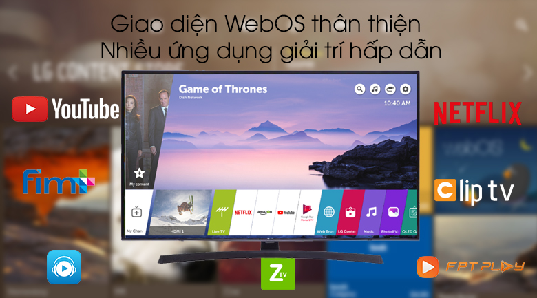 Giao diện LG WebOS ngộ nghĩnh, vui nhộn