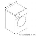 Máy giặt Bosch WAW28440SG 8kg, Seri 8
