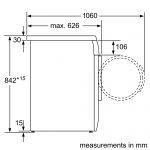 Máy sấy tụ hơi Bosch WTE84105GB Series 4 - 7kg