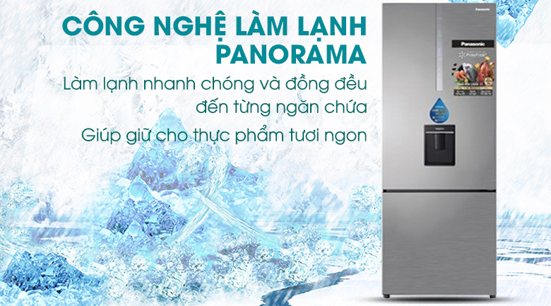 Tủ lạnh Panasonic Inverter 410 lít NR-BX460WSVN Mẫu 2020