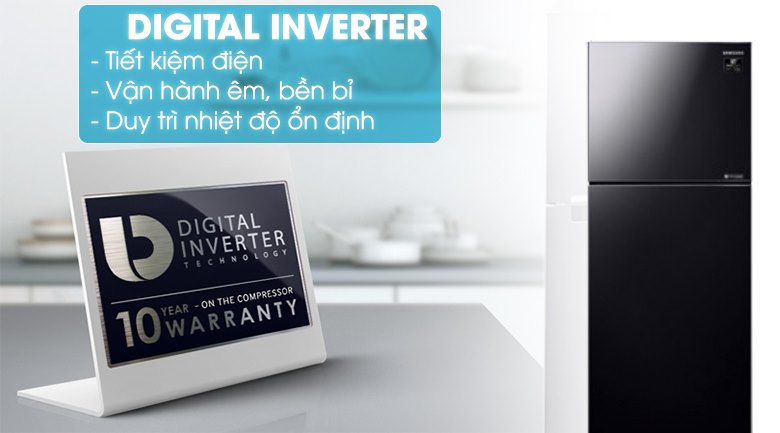 Tủ lạnh Samsung Inverter 360 lít RT35K50822C/SV